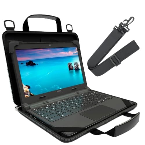 Funda protectora para laptop de 13 a 14 pulgadas maletín rígido con asa UZBL