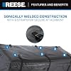 Reese 1045000 Zion Hitch Mounted Waterproof Cargo Carrier Bag, 60 x 24 x 24-Inch (20.5 cu ft) Black