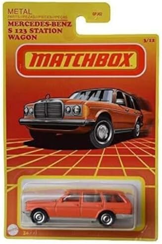 Matchbox Mercedes-Bens S 123 Station Wagon (Orange), Retro Series 3/12 image 2