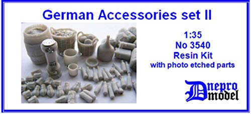 Dnepro Model - German Accessories Set II, WWII DM3540, 1/35 Scale Model kit