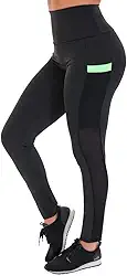 Calça Legging Com Bolso Fristyle Academia Suplex Microfibra Feminina
