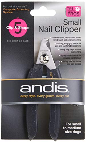 image for Andis 65260 Premium Animal Nail Cutter for Small Breeds - Stainless St