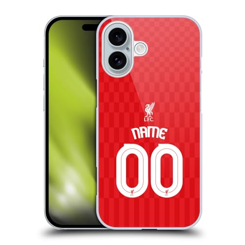 Coque Liverpool FC personnalisable rouge pour Apple iPhone protège l'arrière de votre smartphone