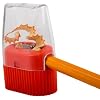 100 Pack Handheld Manual Pencil Sharpeners in Bulk Plastic Pencil Sharpeners for School, Kids, Teachers - Use for Colored Pencils, #2 Pencils, Crafts, Art Classrooms, Camp #5