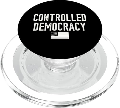 Elecciones 2024 Democracia Controlada Anti-Censura PopSockets PopGrip para MagSafe
