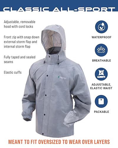 Image of FROGG TOGGS Men's Classic All-Sport 3-Layer Waterproof Breathable Rain Suit