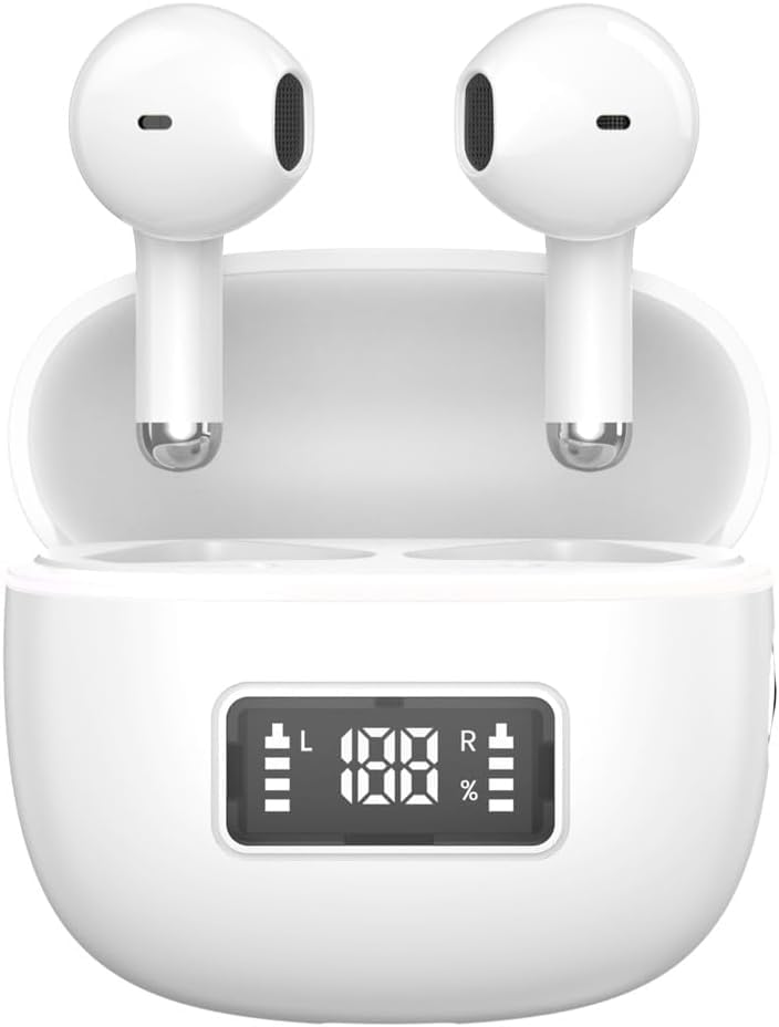 Amazon.co.jp: Bluetoothイヤホン ワイヤレスイヤホン IPX7防水 最大60