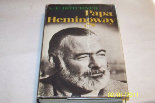 PAPA HEMINGWAY A Personel Memoir B00K6M1VBY Book Cover