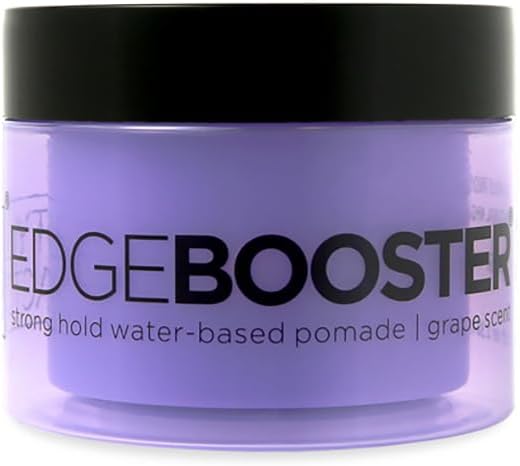 Style Factor Edge Booster Strong Hold Water-Based Pomade 3.38oz - Grape Scent