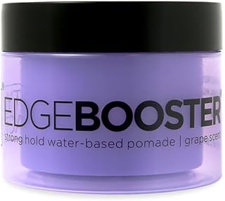 Edge Booster Strong Hold Water-Based Pomade 3.38oz - Grape Scent