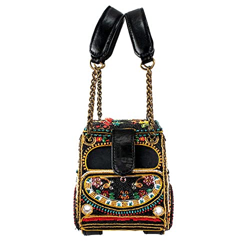 Mary Frances Joyride Beaded Handbag Car-Themed Top Handle Bag, Multicolor4