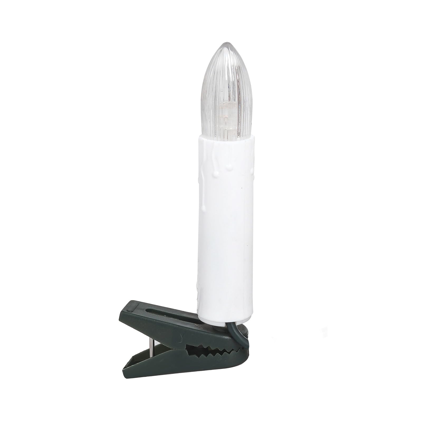 Gresonic Catena luminosa con candele a LED, bianco caldo (bianco caldo, 30 LED)