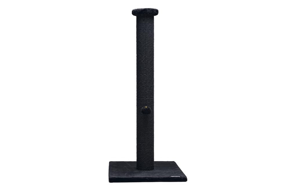 Beeztees Serpa - Tiragraffi per Gatti, 40 x 90 cm, Colore: Nero