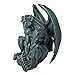 BELLA HAUS DESIGN Brutus The Gothic Gargoyle Statue 4” x 8” - Polyresin Indoor Outdoor Décor Gargoyle Sculpture – Medieval Gargoyle for Mantel Office Garden Decoration