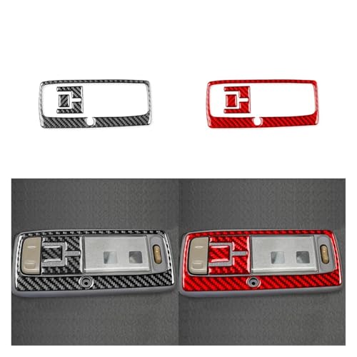 Pegatinas de luz de lectura para Toyota Celica 2000-2005 moldura panel rojo 4