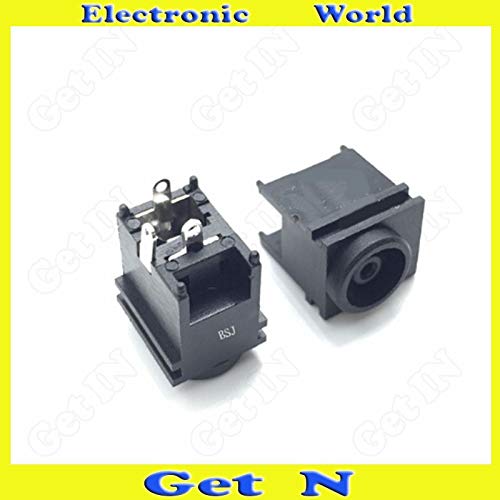 Gimax 100pcsDC-079 1.3mm Upright Type 3-Pin DC Power Socket Receptacle DC Power Connector