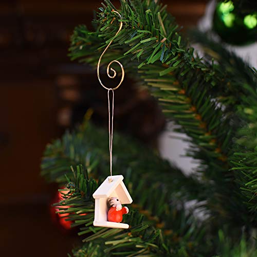 Cualfec Christmas Ornaments Hooks Christmas Tree Hanger Great For Christmas Tree Decoration - 120 /Gold #TOP4