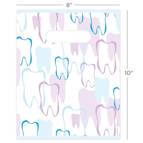 Practicon 1109664 Tüten mit Scatter Print, 20,3 x 25,4 cm, 100 Stück