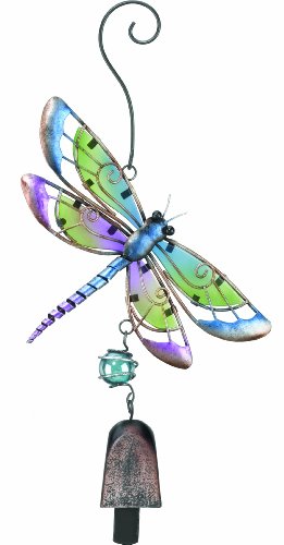 PEYIZ Regal Art & Gift Dragonfly Ornament with Bell Chime