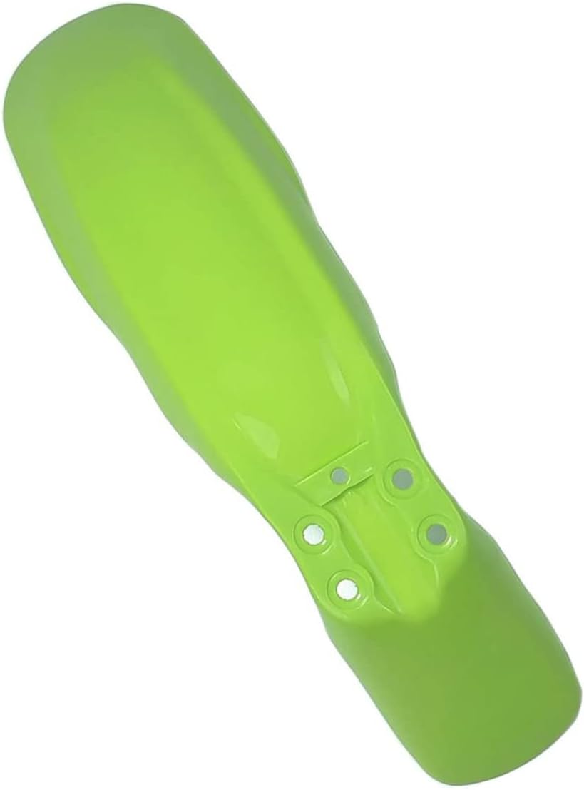 TDPRO Plastic Fairing Kit Fender Parts and Black Seat for Pit Dirt Bike KX 65 KX65 (4Green+3White)