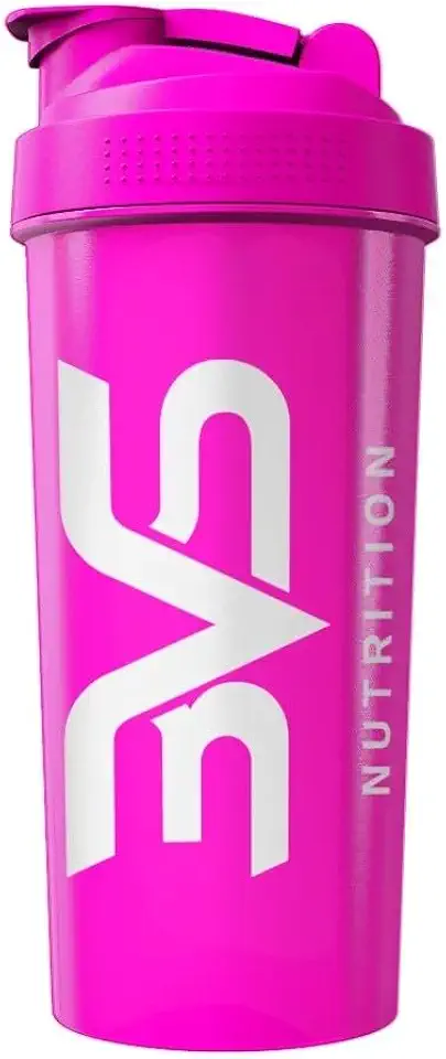 3VS Nutrition Coqueteleira/Shaker Rosa e Branco - Academia 600ml