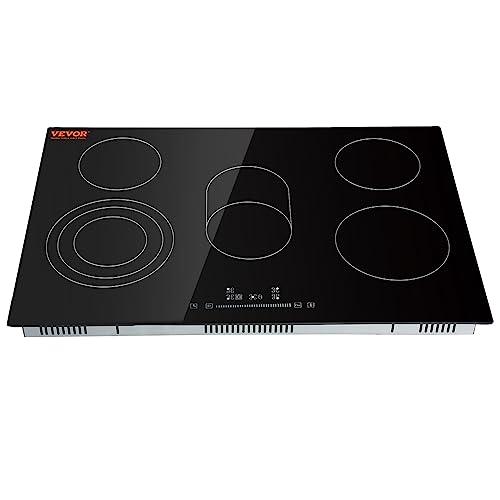 Vevor RADIANTCOOKTOP 30IN5BURNERS Built In Electric Stove Top, 30Inch 5 Burners, 240V Ceramic Glass Radiant Cooktop With Sensor Touch Control thumb #8