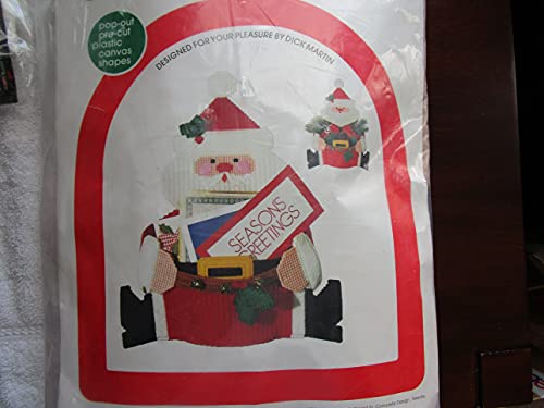 Santa Caddy Needlepoint Kit