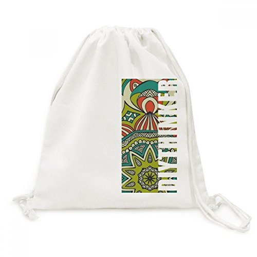 Toile drawstring backpack pour éviter les sacs de voyage lourds