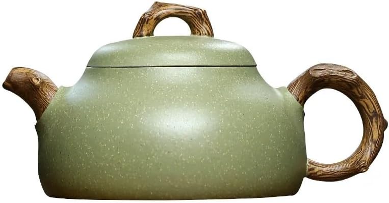 Ceramic Pot Chinese Creative Purple Sand Green Clay Teapot Household Tea Ceremony Supplies Handmade Coffee Pot Travel Portable Teapot Teapot for Infuser Tea Ket
