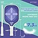 GITOE Pickleball Paddle, Lightweight Carbon Fiber, USAPA Approved Pickle Ball Single Racket, Polypropylene Honeycomb Core, Comfortable Grip and Paddle Cover, Pickleball Paddles Set Gift for All Ages