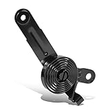 GM1237149 Factory Style Car Engine Hood Hinge Spring Assembly Compatible with Silverado Sierra 2500HD 3500HD 2011-2014, Passenger Right Side, Painted Black