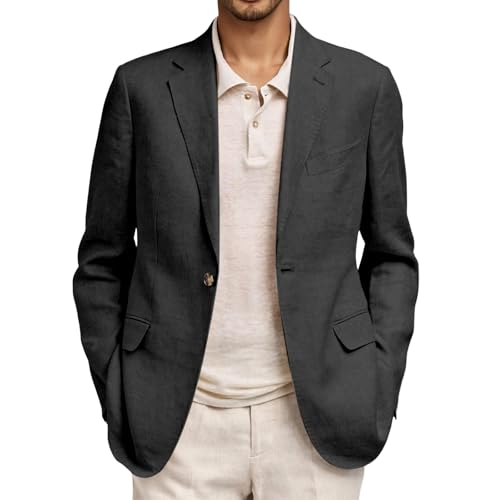 Veste Costume Homme en coton de qualité blazer élégant et doux coupe ajustée pour affaires