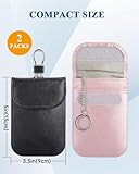 Teskyer 2 Pack Faraday Pouch for Car Keys Signal Blocker, RFID Key Pouch - Image 5