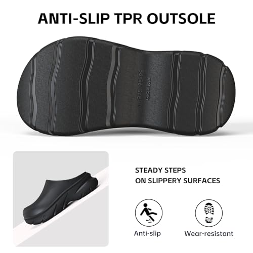 Image of Unisex Waterproof Winter Slippers for Outdoor, Fuzzy Lined Non-Slip Snow Boot House Shoes with Rubber Sole, Indoor Outdoor Comfort for Cold Weather