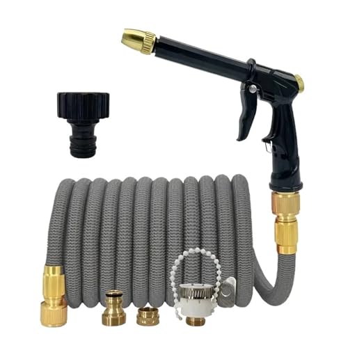garden hose,Retractable extension hose A Retractable Magic Hose Adjustable Water Gun Is Used As A Gardening Tool for Irrigation in Home Gardens(1/2''_150FT)