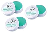 3 x Elfen Odorless Non-Slip Counting Money Paper Acid Free 40 g. Fingertip Moistener