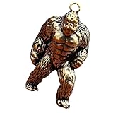 Décoration polyvalente : ce gorille de style vintage peut servir de décoration de table ou de suspension, apportant une touche d'originalité à votre quotidien. sculpture gorille, décoration gorille