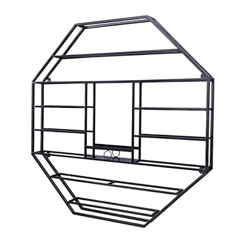 Soporte para botellas vino estilo retro negro