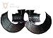 THE MEDIEVALS Lorica Body Armor with Roman Tunic Brass Trimmed Roman Lorica Segmentata Chest Plate Armor with Roman Tunic