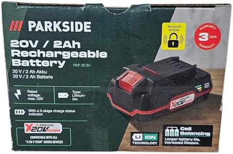 Parkside - Batería de 20 V para los dispositivos de la serie X 20...