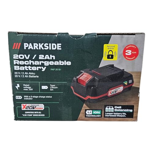 Parkside - Battery 2 Ah 20 V Compatible with all devices of the Parkside X 20 V Team Series