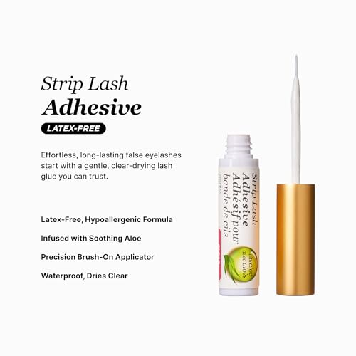 Image of Kiss Products Ever Ez Strip Eyelash Adhesive, Clear, 0.1 Pound