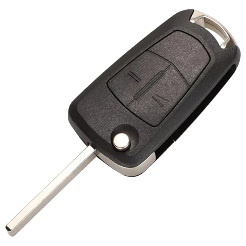 Heart Horse 2 Boutons Coque Clé Opel Vauxhall Corsa Compatible pour Vauxhall Opel Corsa D Astra H Zafira B Tigra Vectra Meriva Insignia Coque Clé...