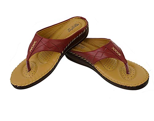 Image of HEALTH FIT Ortho Slippers-Dr Sandals for Women Suitable for Knee Pain, Diabetic & Orthopedic Footwear for Women HF356