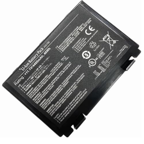 A32-F82�o�b�e���[�EAsus�m�[�g�p�\�R���݊����i�ł�K40IN A41I F52 K50IE X8AC K40AF K60 4400mAh/46Wh�����p�̃o�b�e���[yz3-31i1630