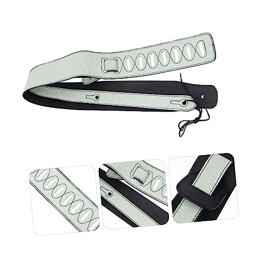 TOYANDONA 1Pc Sangle De Guitare Ceinture Pour Ceinture Boucle Guitare Ceinture Guitare Bandoulière Rétro Basse Bretelles Ukulélé Tour De Cou En Cuir Ukulélé Sangle Basse Sangle Ballade - Les Beatles, Paul McCartney, John Lennon, RIngo Starr, George Harrison TOYANDONA 1Pc Sangle De Guitare Ceinture Pour Ceinture Boucle Guitare Ceinture Guitare Bandoulière Rétro Basse Bretelles Ukulélé Tour De Cou En Cuir Ukulélé Sangle Basse Sangle Ballade – Image 3
