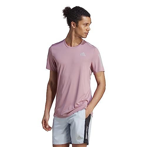 T-shirt adidas Own The Run anti-irritation course à pied homme XL lilas