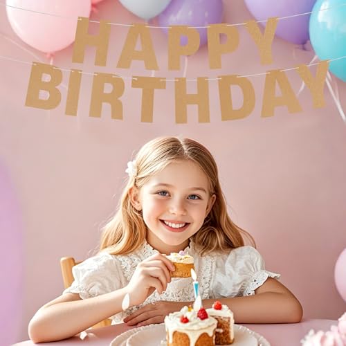 DIY Custom Banner Kit - Glitter Letters, Customizable for Birthday, Graduation, Wedding & Baby Shower Decoration - Image 3