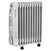 Price comparison product image Sealey RD2500T Oil Filled Radiator, 2500W/230V, 11 Element with Timer, White