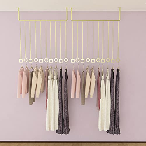 Perchero de pared resistente para ropa ajustable 120x115cm hogar 3